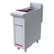 Freidora De Piso 2 Canastillas | 16 L | Acero Inoxidable | Uso Profesional | 20011011 | CORIAT