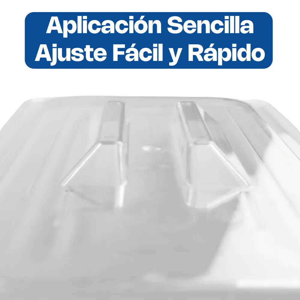 TAPA | 32 X 17.5 CM | USO PROFESIONAL | POLICARBONATO | CALEDONIA TATEPO-COM