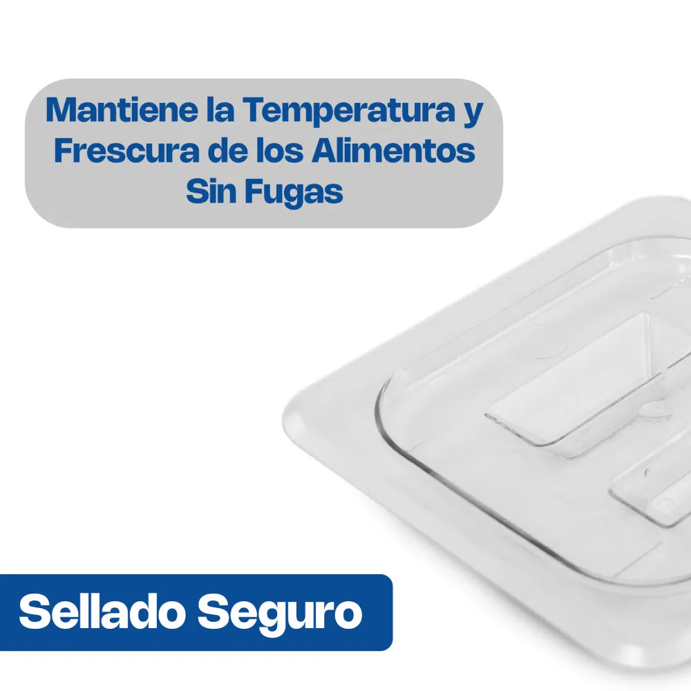 TAPA | 17.5 X 16 CM | USO PROFESIONAL | POLICARBONATO | CALEDONIA TASEPO-COM