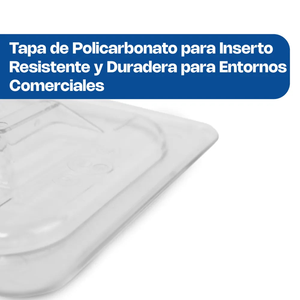 TAPA | 17.5 X 16 CM | USO PROFESIONAL | POLICARBONATO | CALEDONIA TASEPO-COM