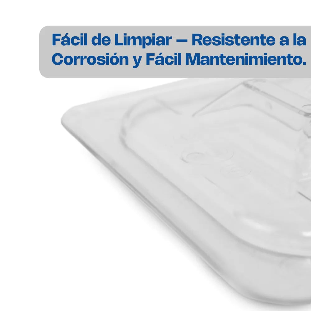 TAPA | 17.5 X 16 CM | USO PROFESIONAL | POLICARBONATO | CALEDONIA TASEPO-COM