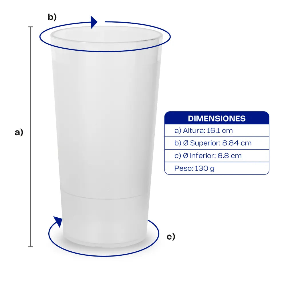 Vaso Policarbonato CALEDONIA | 22 OZ | Apilable
