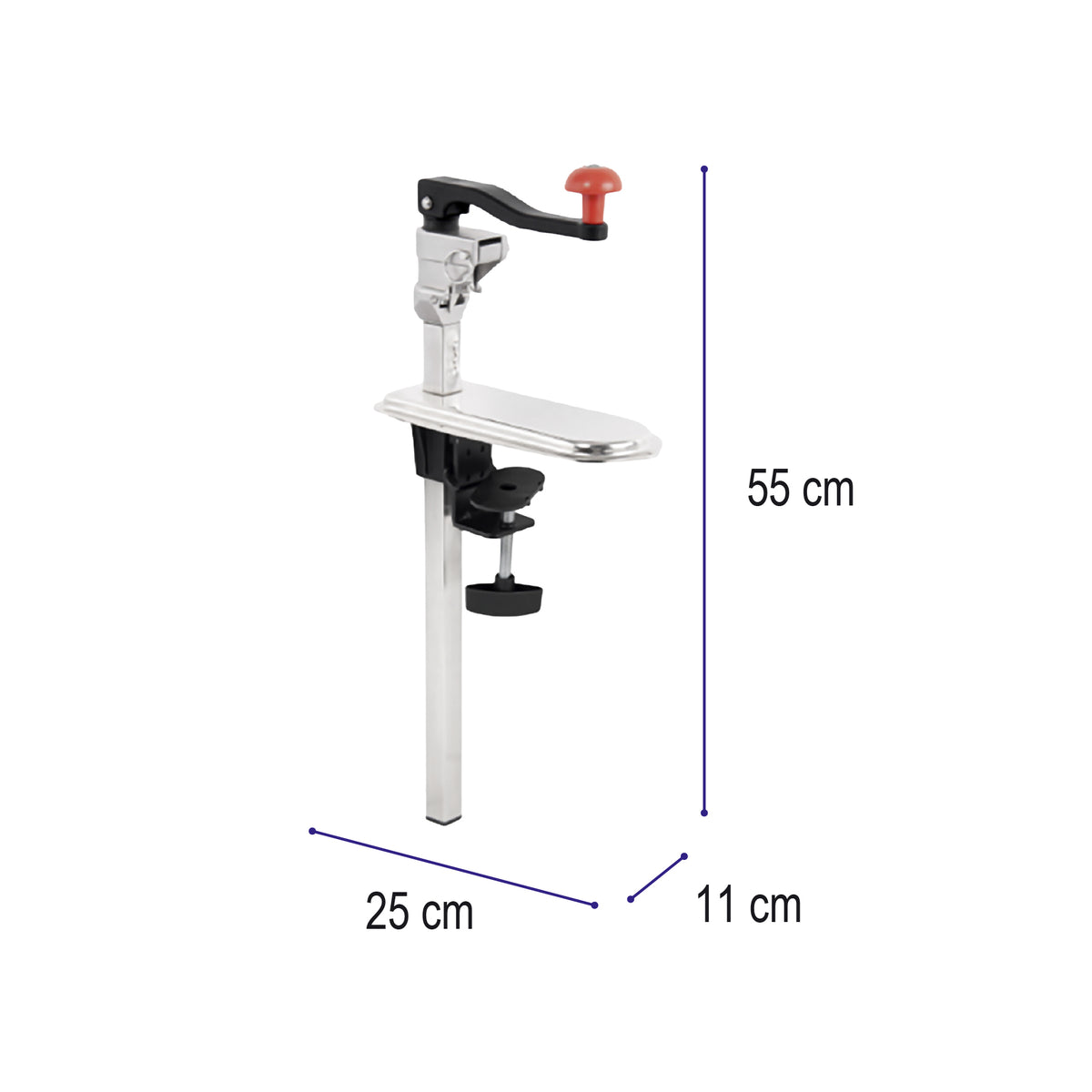 Abrelatas industrial con dimensiones 55 cm | Rhino | Abrin-55