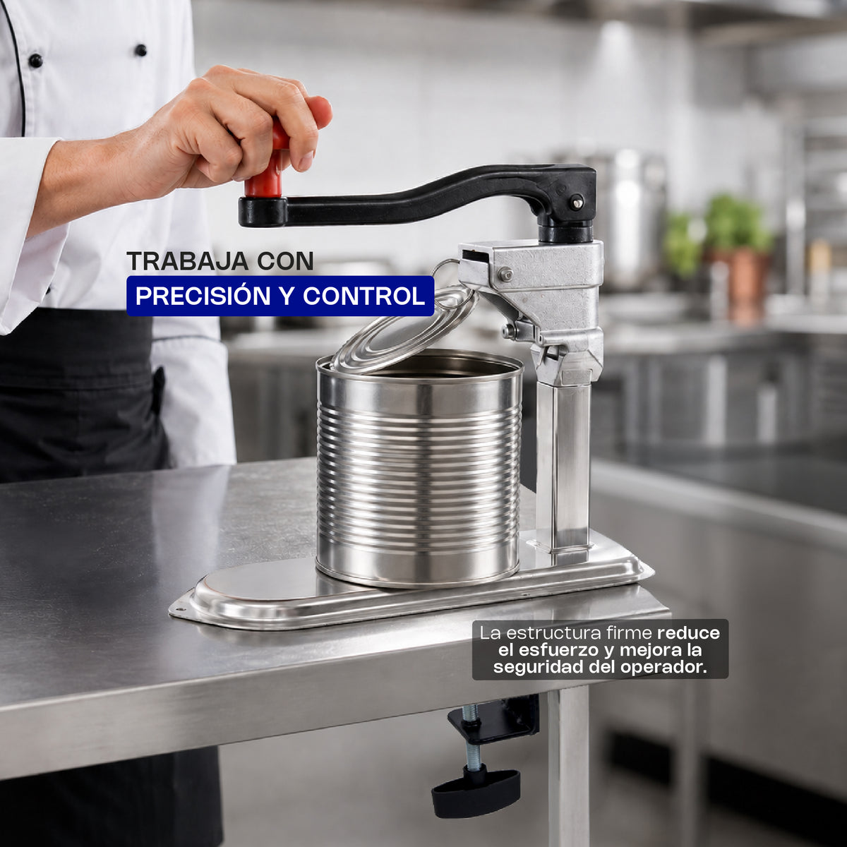 Abrelatas industrial con dimensiones 55 cm | Rhino | Abrin-55