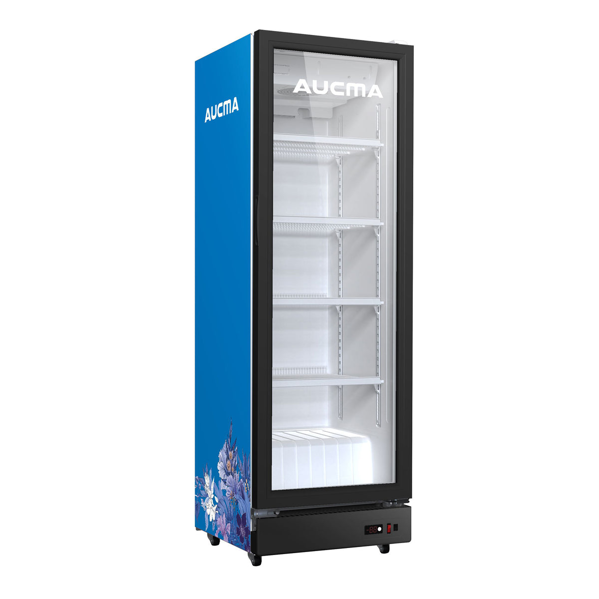Enfriador vertical puerta de cristal | 9PIES 240 LTS | AUCMA | ACMUS240S4E
