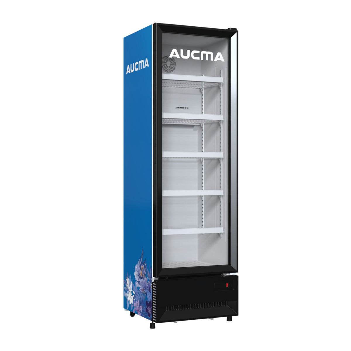 Enfriador vertical puerta de cristal | 16PIES 450 LTS | AUCMA | ACMUS450S5E