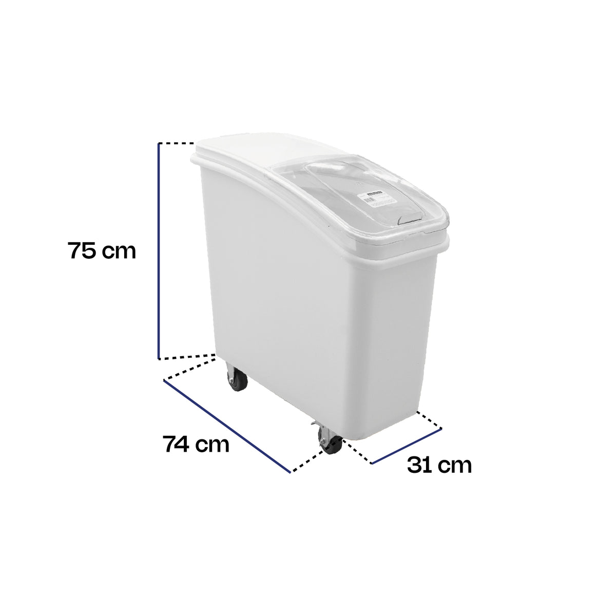 Almacenador de polipropileno para granos 79 l | Rhino | Algra-21c