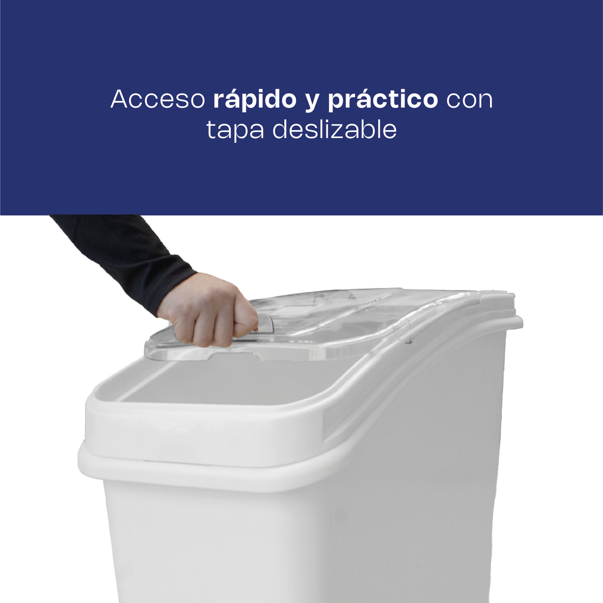 Almacenador de polipropileno para granos 79 l | Rhino | Algra-21c
