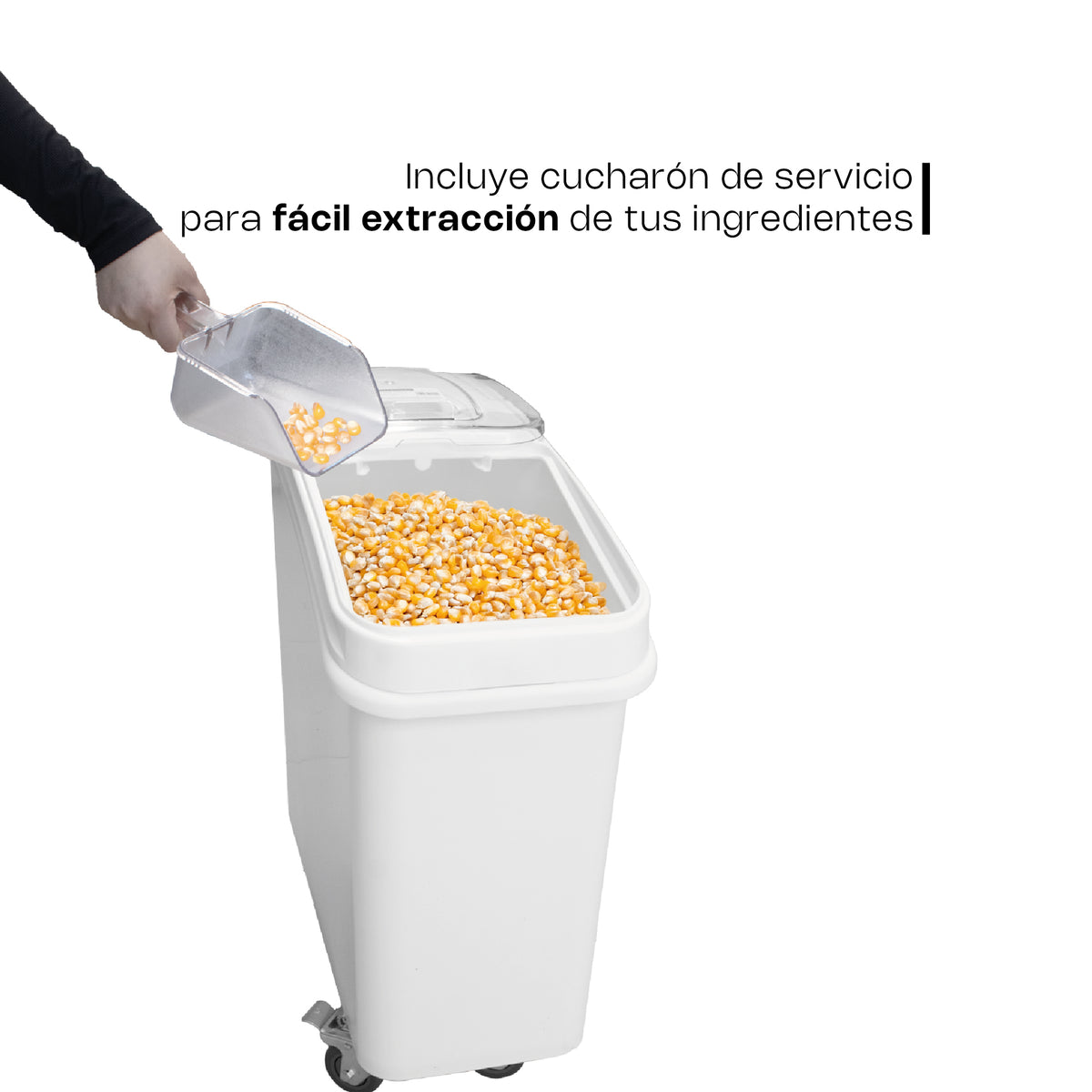 Almacenador de polipropileno para granos 79 l | Rhino | Algra-21c