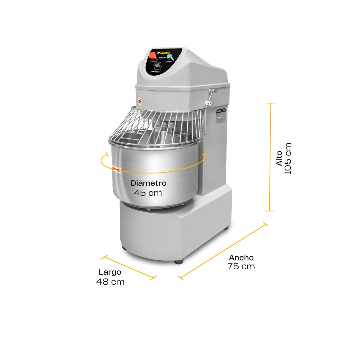 Amasadora | Rhino | Amasa-40
