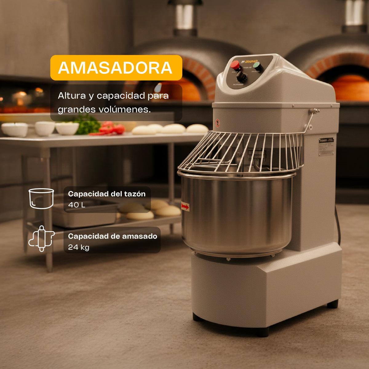 Amasadora | Rhino | Amasa-40