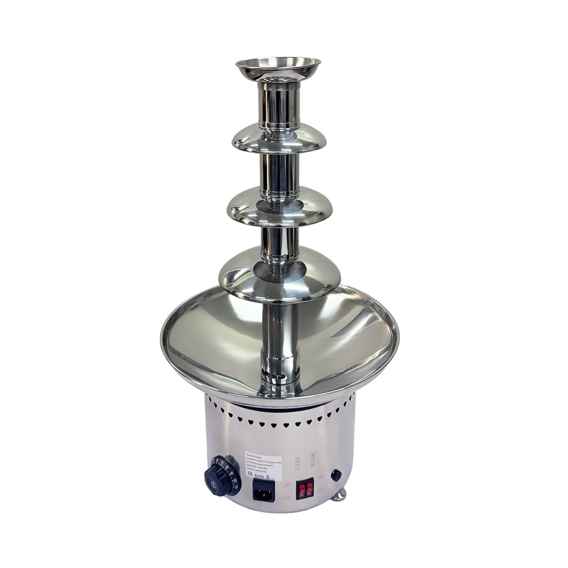 FUENTE DE CHOCOLATE PROFESIONAL DE 4 CASCADAS | ANT-8060