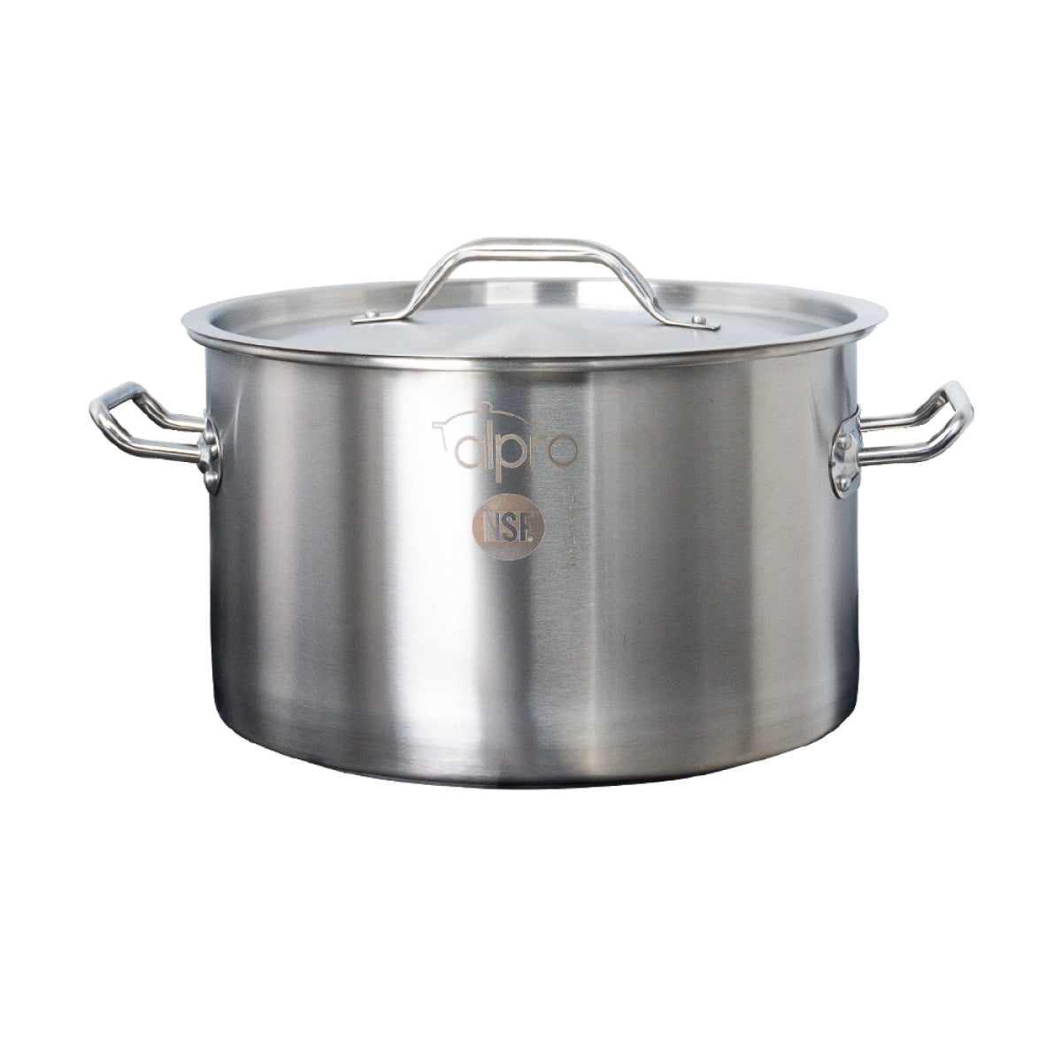 MEDIA OLLA 50 X 25 CM 43 L ACERO INOXIDABLEIDABLE | USO PROFESIONAL | ALPRO 1073106