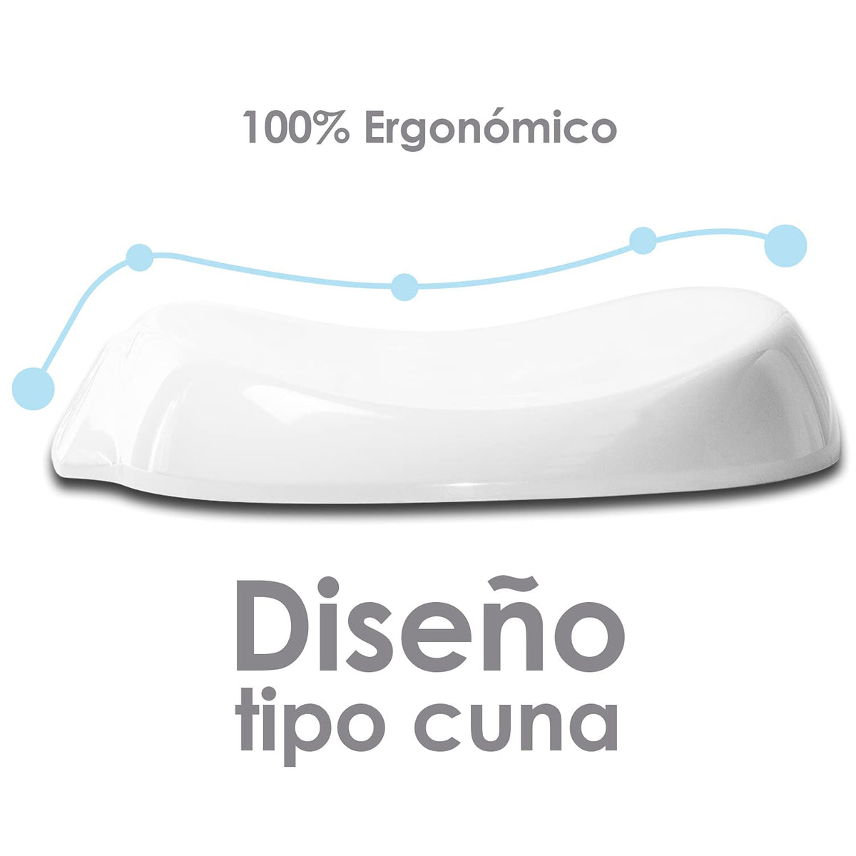 Báscula electrónica para bebés 45 kg / 5 g, diseño | Rhino | Babe-25