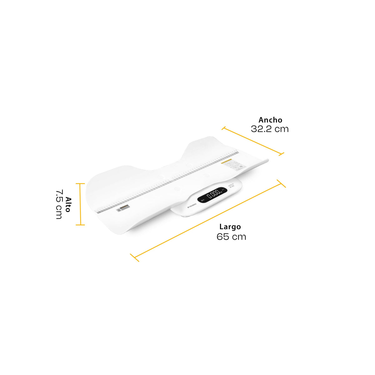 Báscula para bebés y adultos 5 g | Rhino | Babepe-180