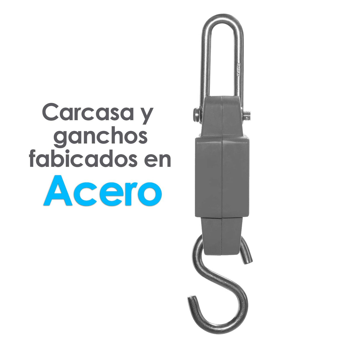 Báscula colgante 300 kg / 100 g | Rhino | Bac-300