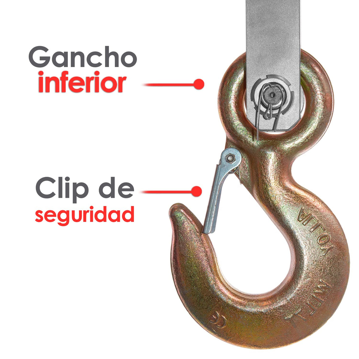 Báscula colgante 5,000 kg / 2 kg | Rhino | Bac-5t