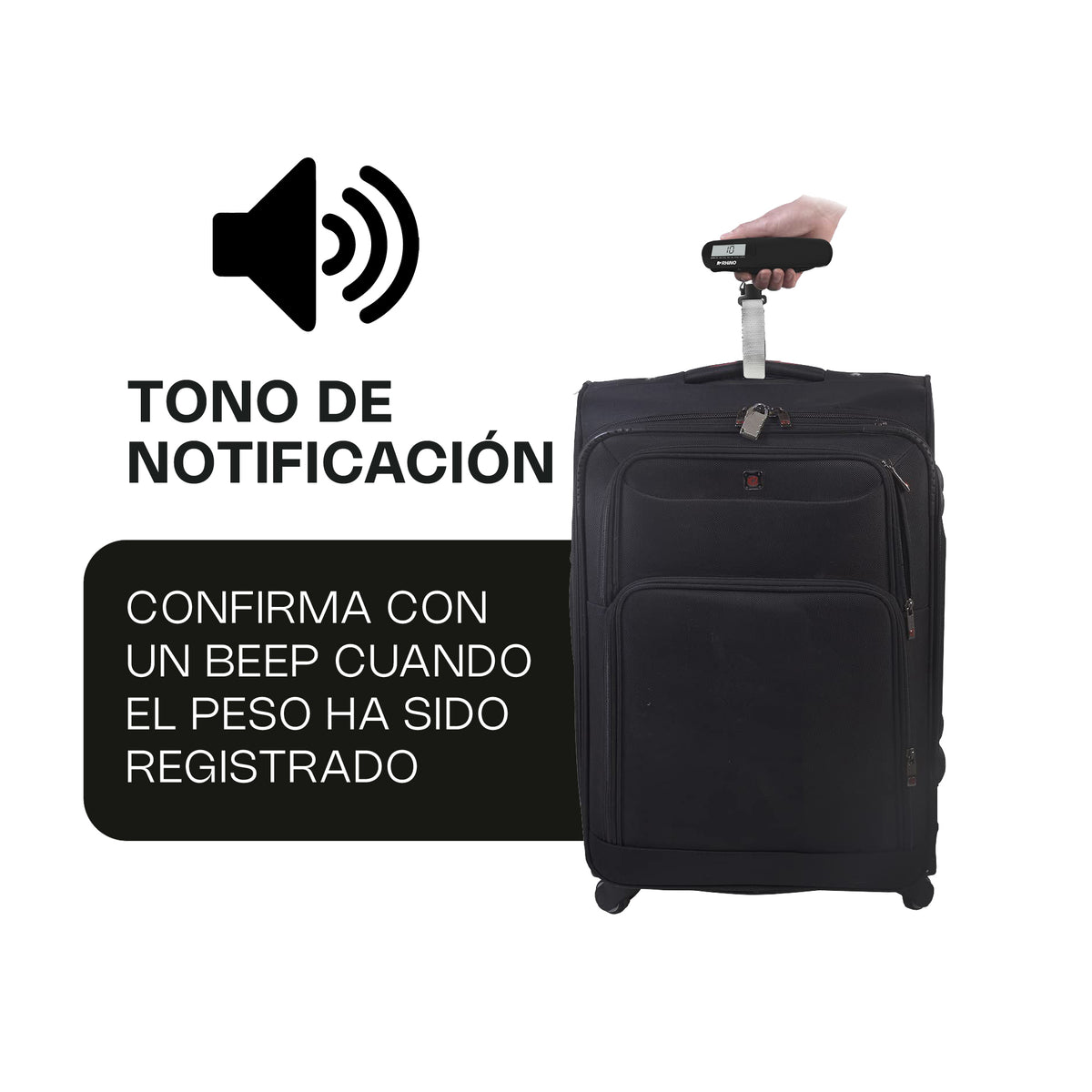 Báscula electrónica colgante 50 kg / 50 g | Rhino | Bama-50