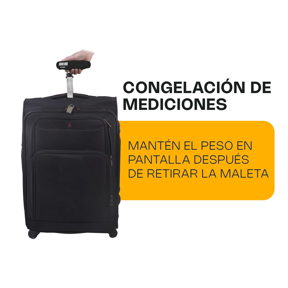 Báscula electrónica colgante 50 kg / 50 g | Rhino | Bama-50