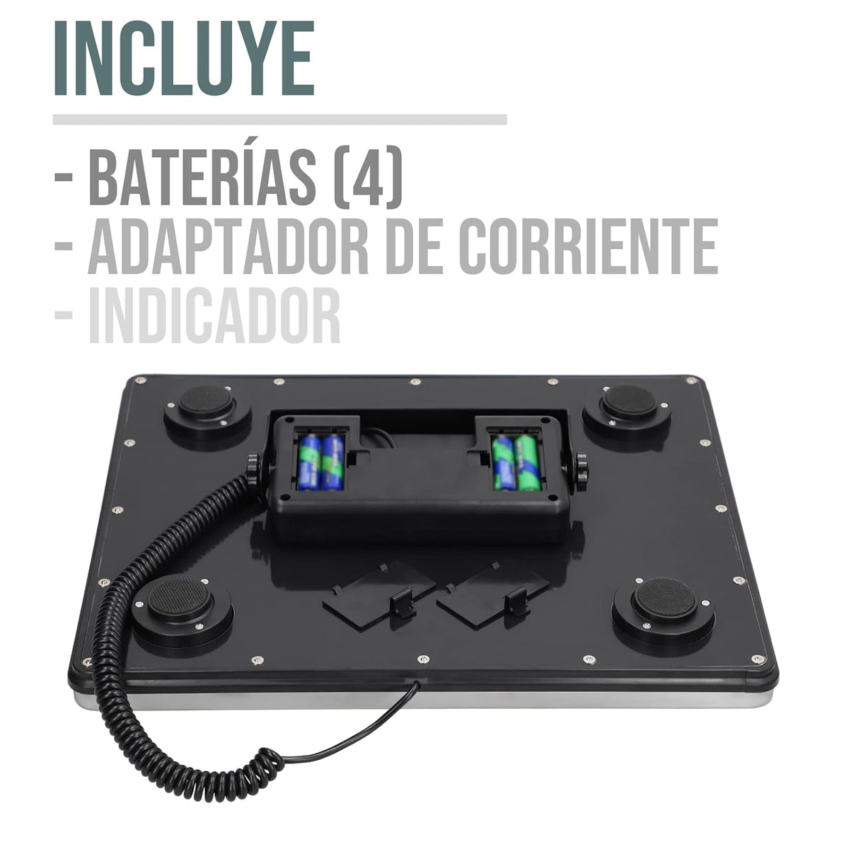 Báscula de paquetería 100 kg / 50 g, contadora | Rhino | Bapaque-100