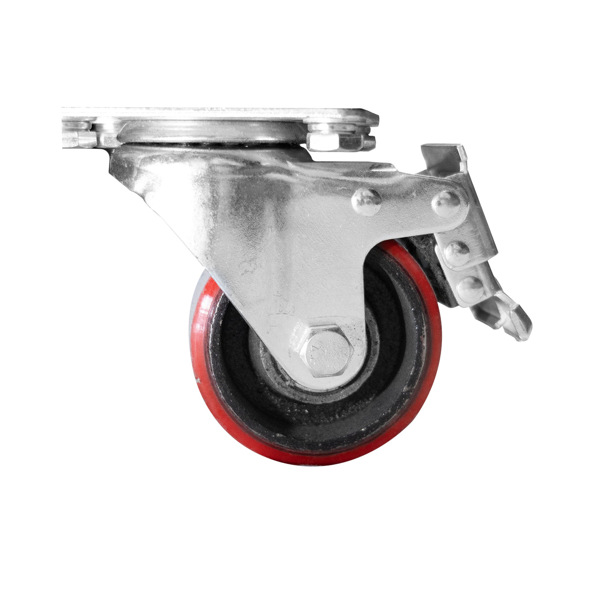 Báscula de plataforma 800 kg con ruedas, precisión | Rhino | Bapca-800