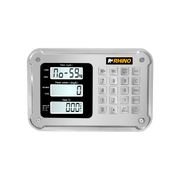 150 kg / 50 g, báscula de plataforma inalámbrica, plataforma de acero al carbono | Rhino | Bapic-150