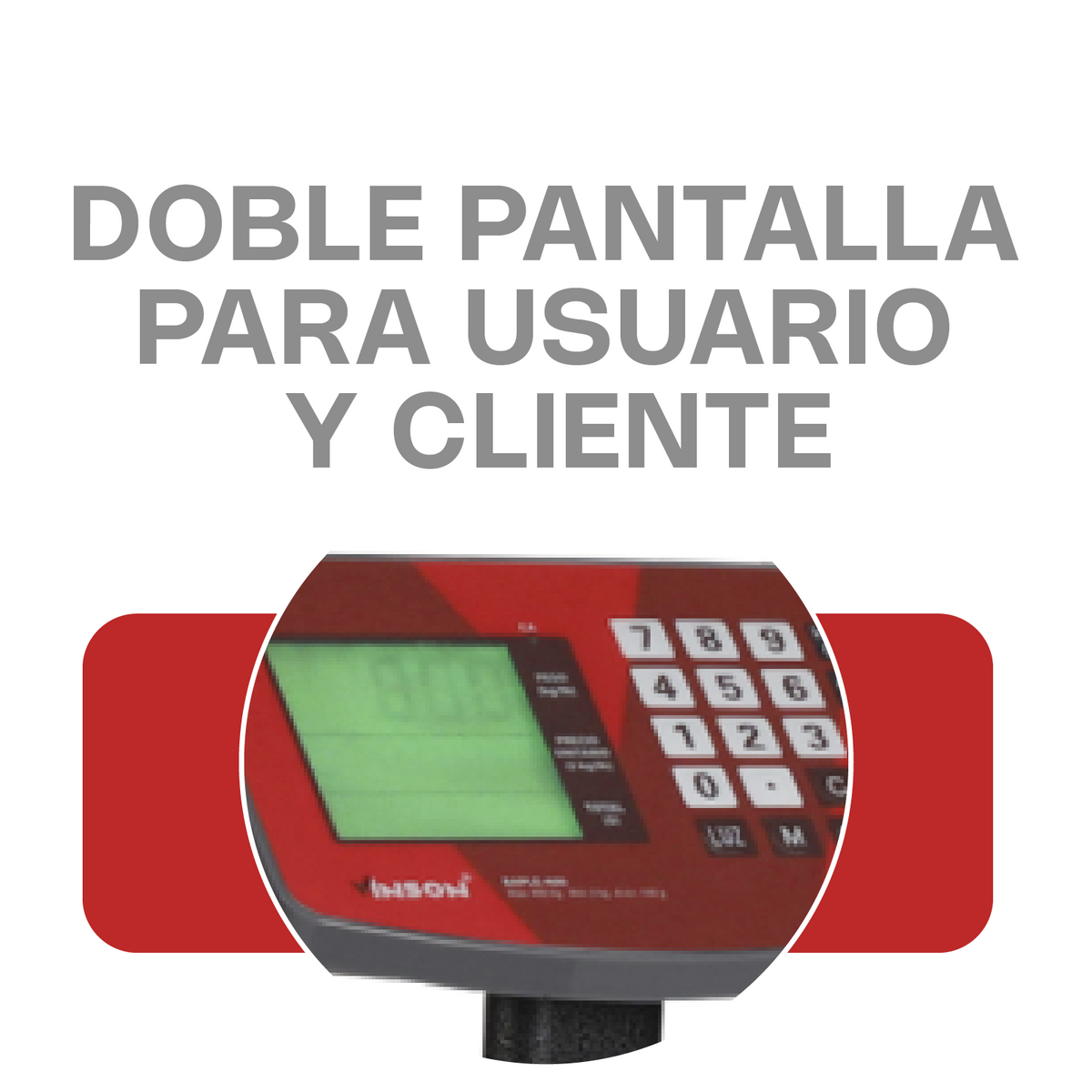 Báscula de plataforma 200 kg / 50 g | Rhino | Baple-200
