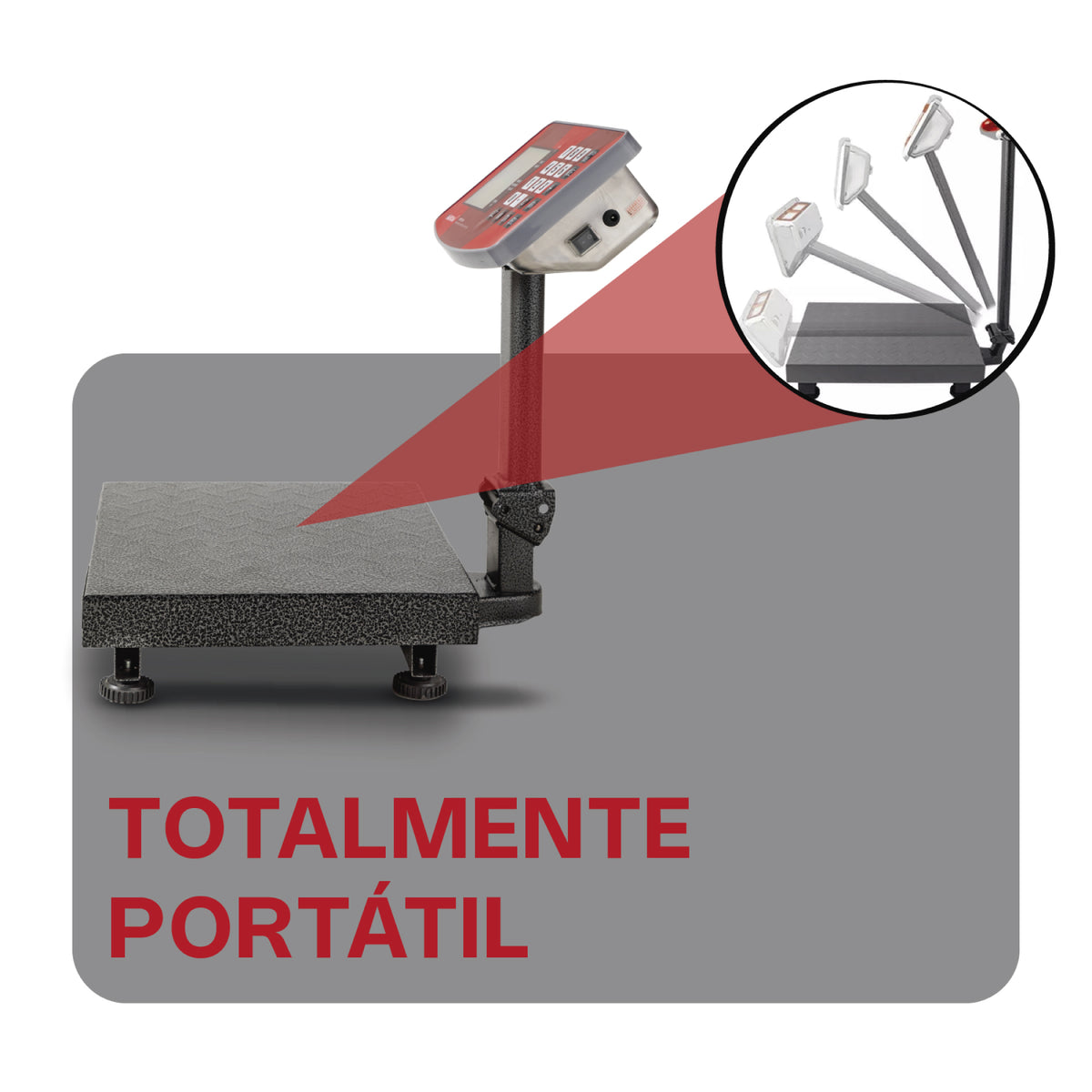 Báscula de plataforma 60 kg / 10 g | Rhino | Baple-60