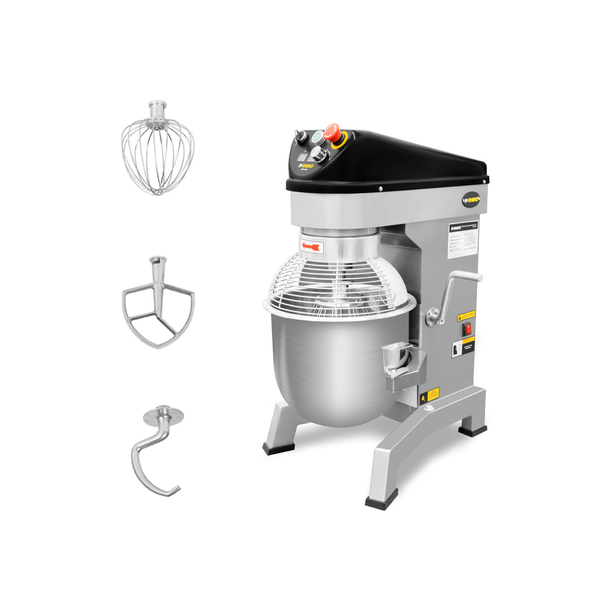 Batidora planetaria, de velocidad variable 20 l | Rhino | Bati-20x