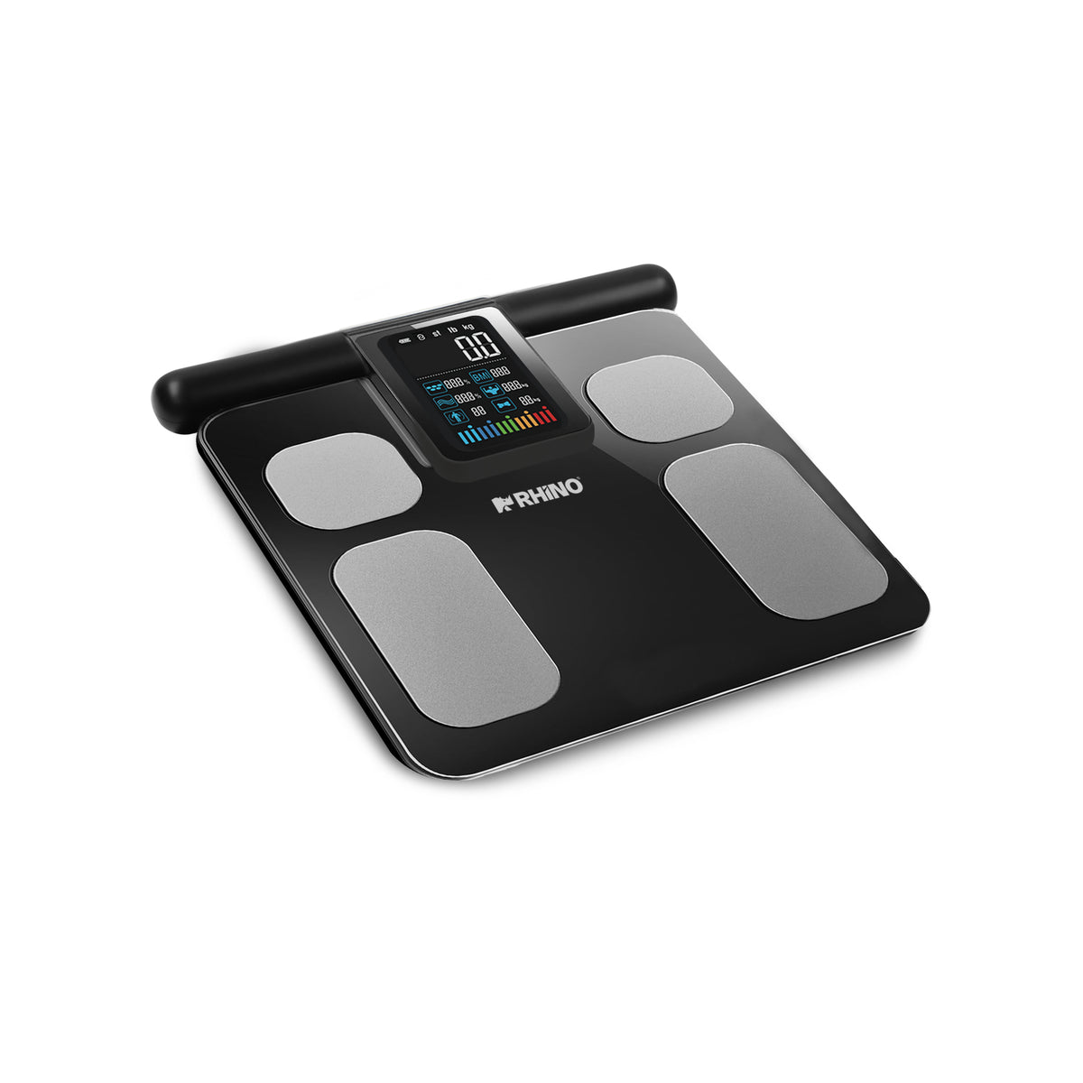 Báscula corporal 180 kg / 100 g, app incluida | Rhino | Bioma-180
