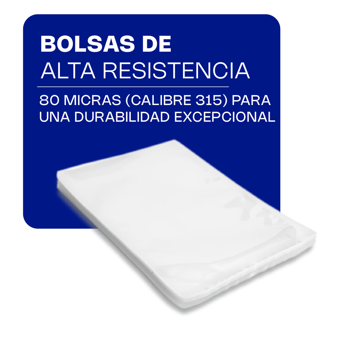Bolsa Para Empaque Al Vacío | Plástico Para Empaque Al Vacío | 20 X 30 Cm | Uso Comercial | BOVAC-23 | RHINO