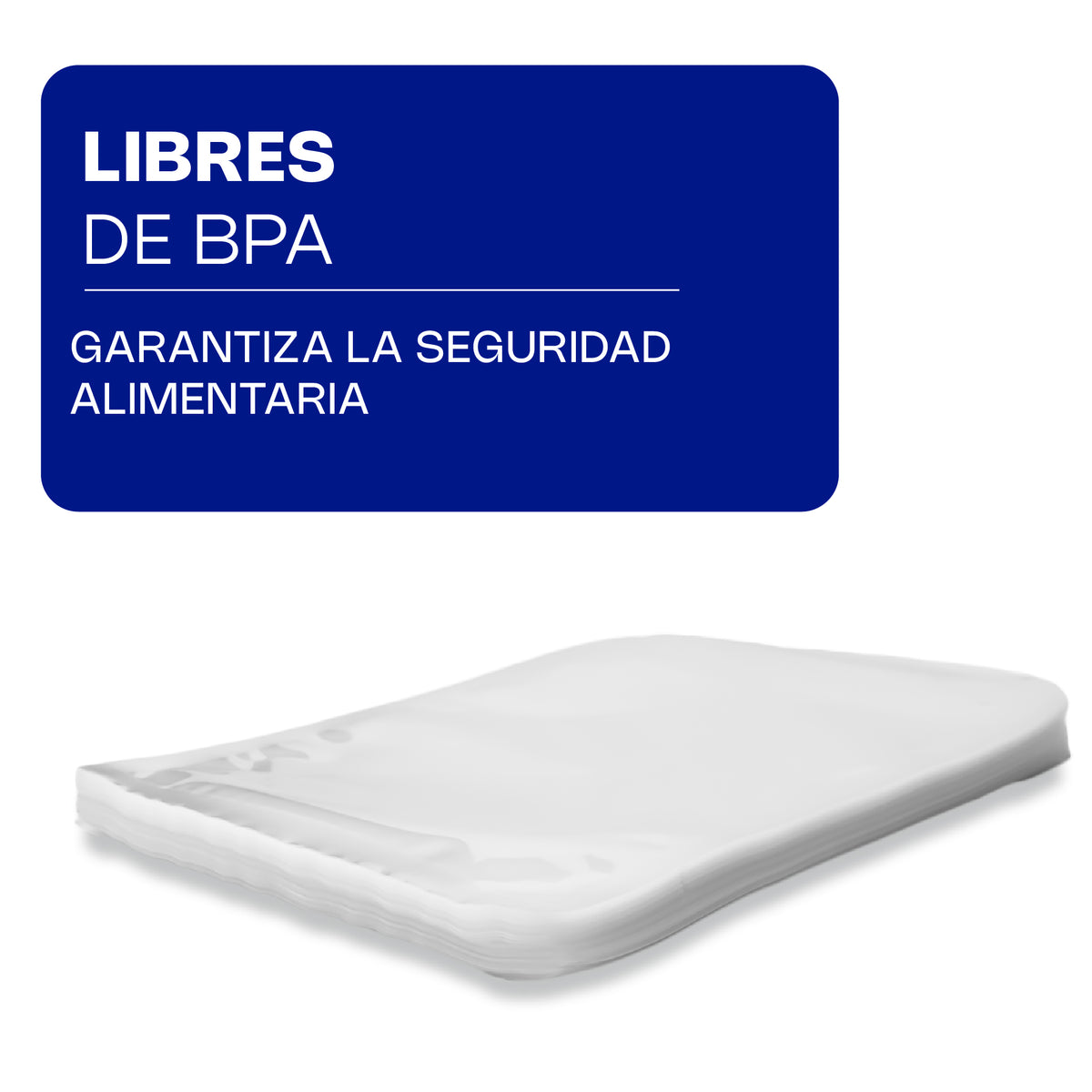 Bolsa Para Empaque Al Vacío | Plástico Para Empaque Al Vacío | 20 X 30 Cm | Uso Comercial | BOVAC-23 | RHINO