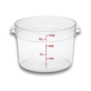 RECIPIENTE | 12QT | USO PROFESIONAL | POLICARBONATO | CALEDONIA REPORE-12