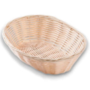 CESTA TEJIDA OVALADA,NATURAL | 9 PULGADAS | USO PROFESIONAL | CONCASSE MCCETO090603B