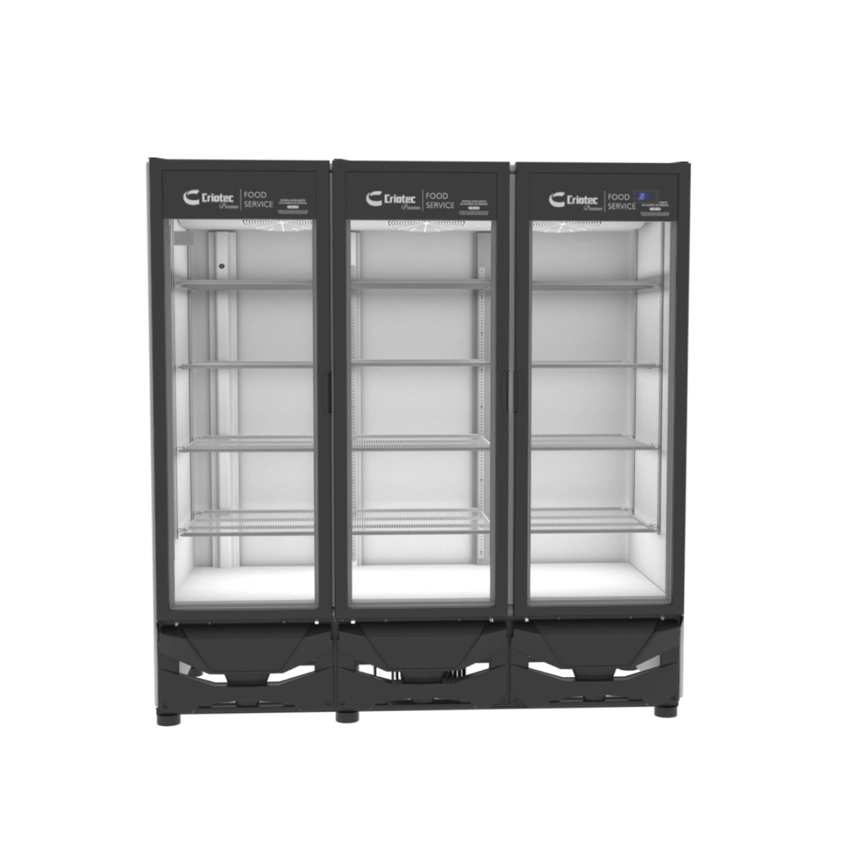 Enfriador Vertical 64 ft³ de 3 puertas | CFX-64
