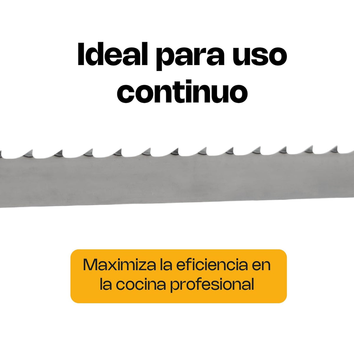 Cinta de corte para sierra carnicera de 222 cm | Rhino | Cisi-222-4