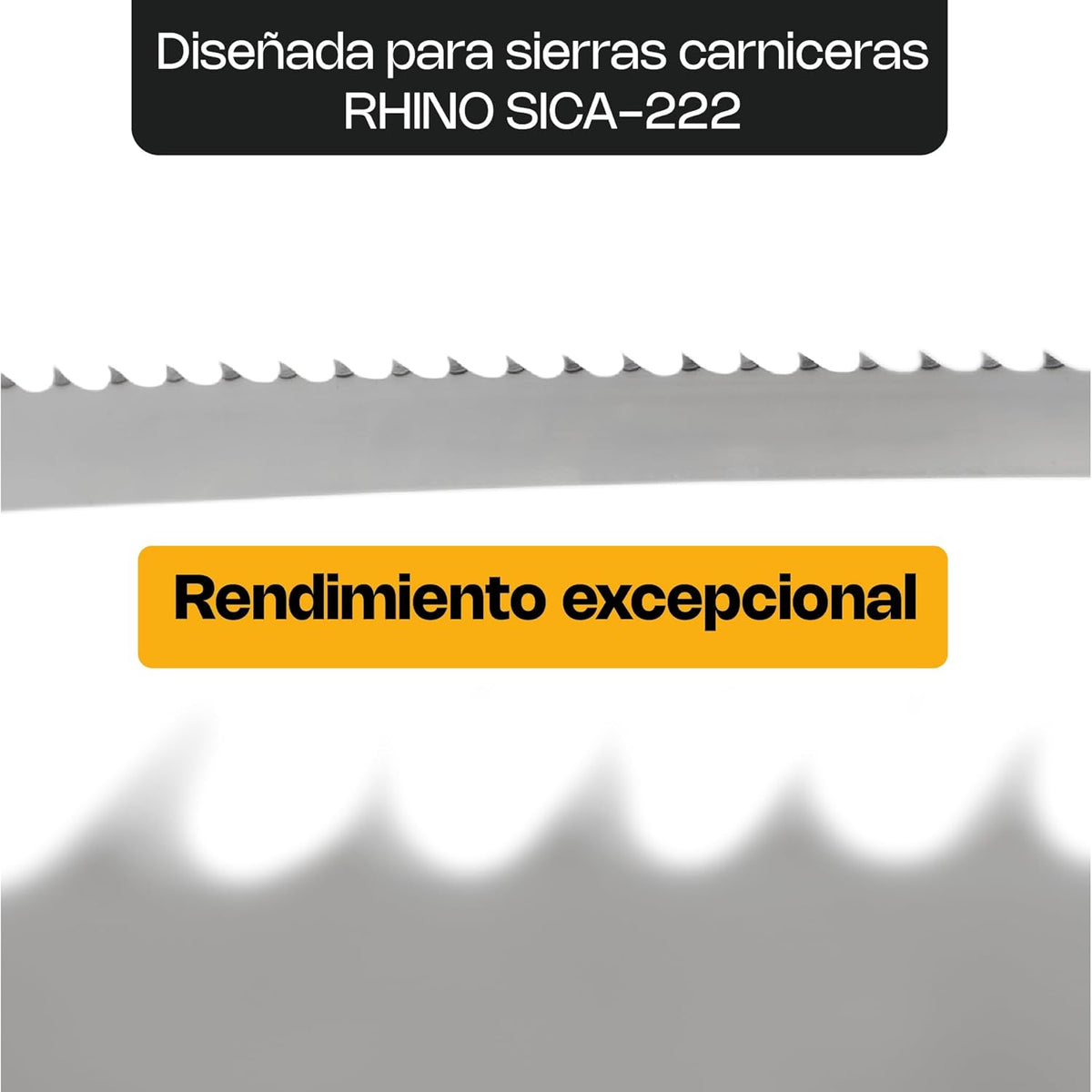 Cinta de corte para sierra carnicera de 295 cm | Rhino | Cisi-295-4