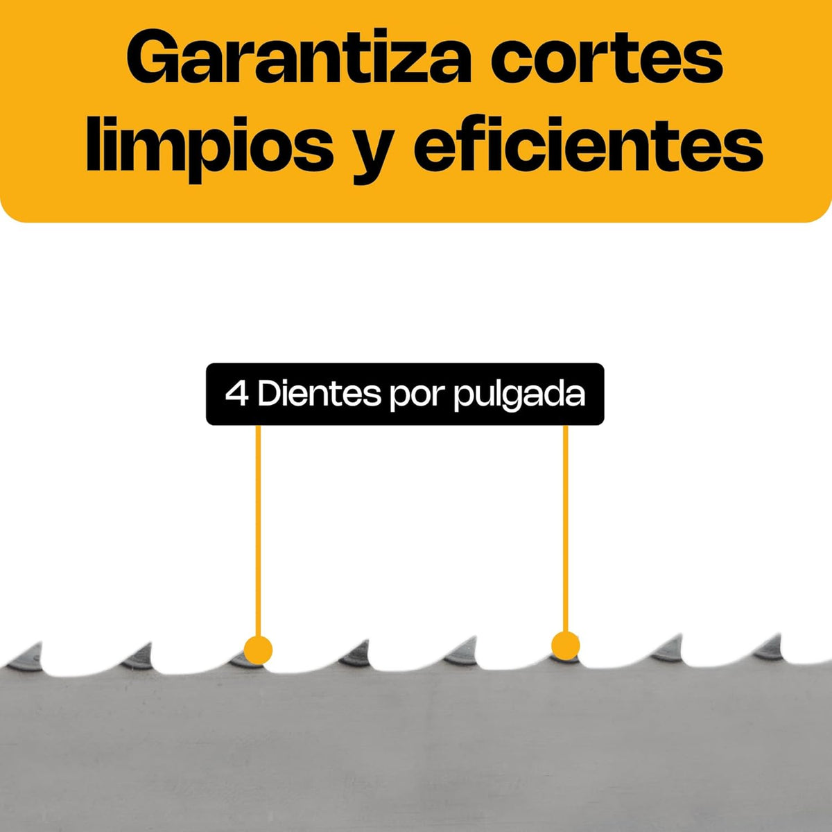 Cinta de corte para sierra carnicera de 295 cm | Rhino | Cisi-295-4