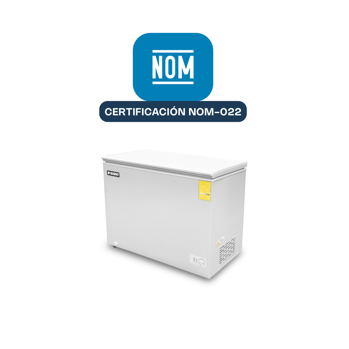 Congelador horizontal 10 ft³, temperatura | Rhino | Congeco-10