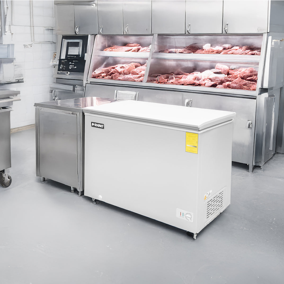 Congelador horizontal 10 ft³, temperatura | Rhino | Congeco-10