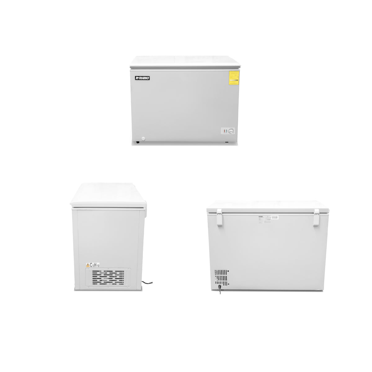 Congelador horizontal 10 ft³, temperatura | Rhino | Congeco-10