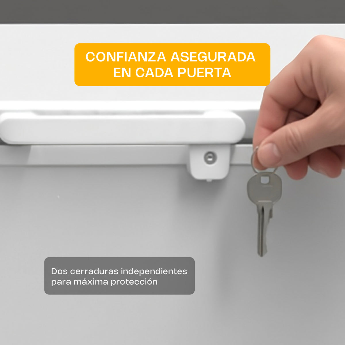 Congelador horizontal 24 ft³, temperatura | Rhino | Congeco-24x