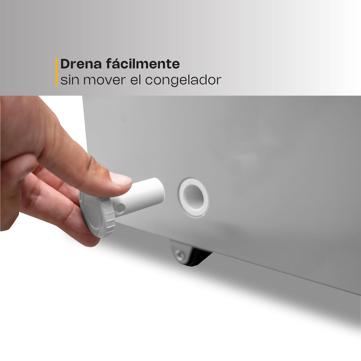 Congelador horizontal 5 ft³, temperatura | Rhino | Congeco-5