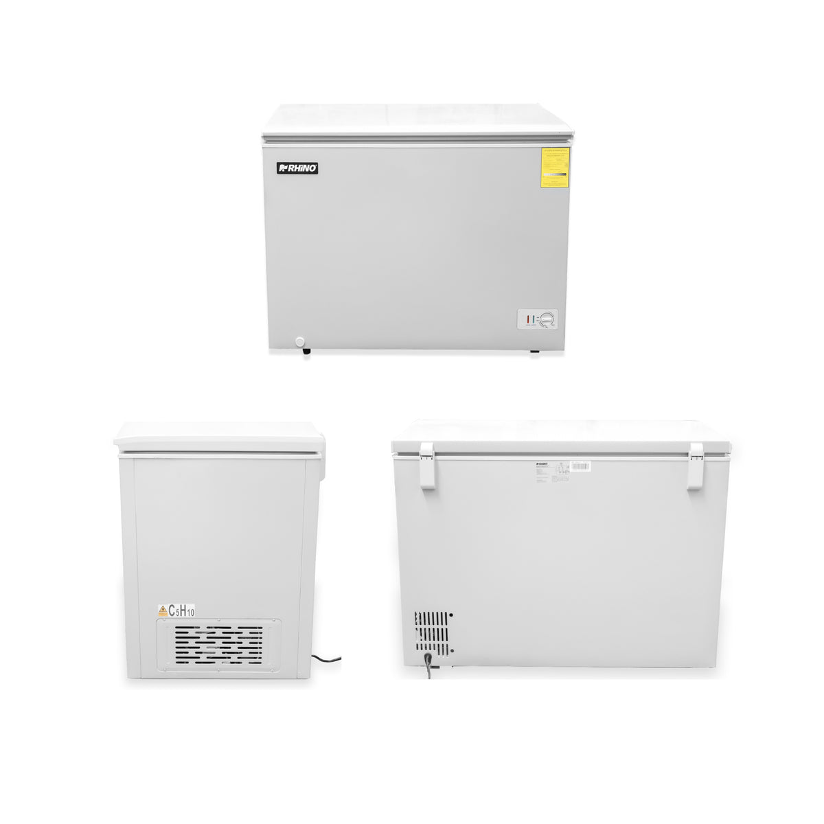 Congelador horizontal 7 ft³, temperatura | Rhino | Congeco-7