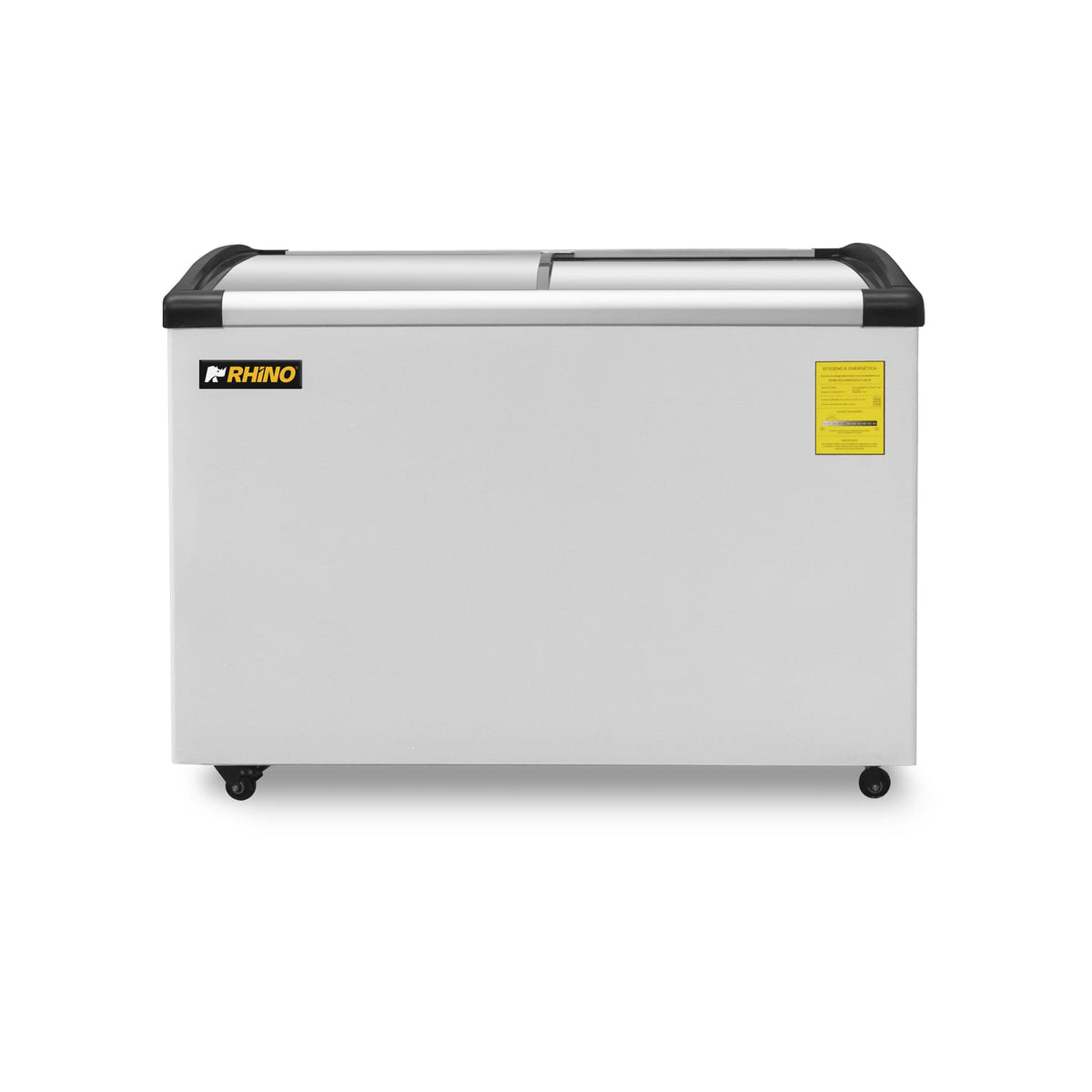 Congelador horizontal tapa de cristal curvo | Rhino | Congecri-7c