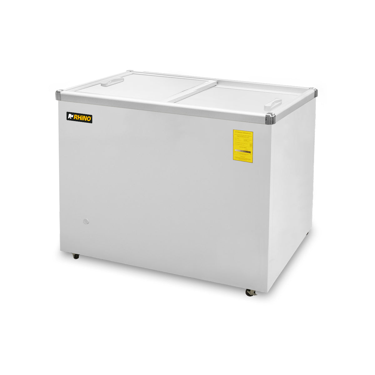 Congelador horizontal tapa de cristal plano | Rhino | Congecri-7p