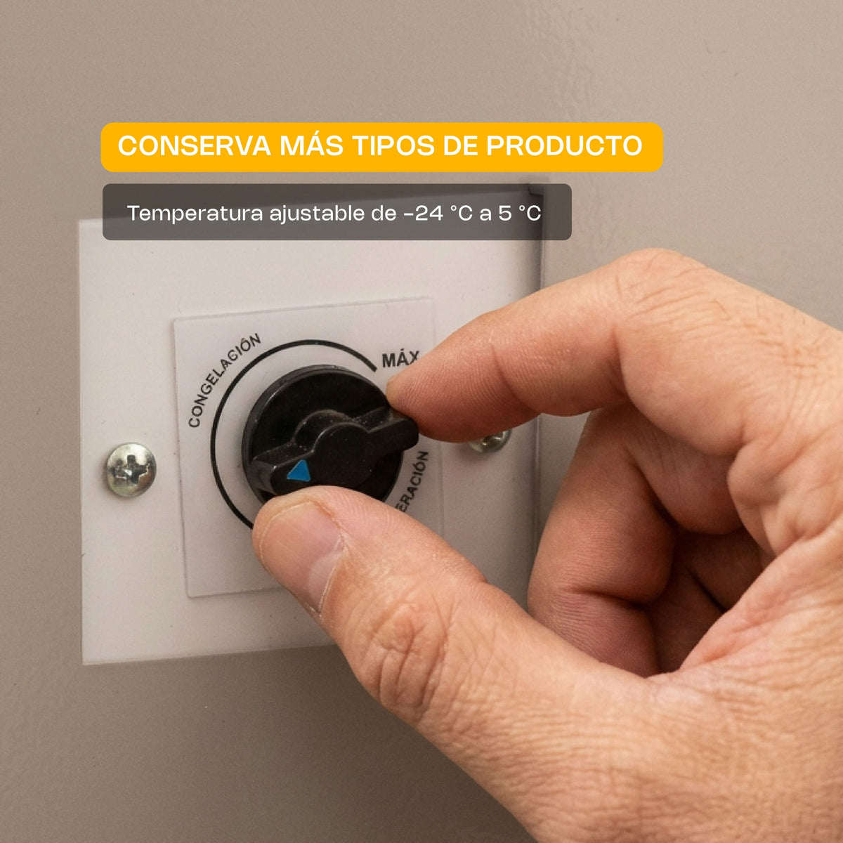 Congelador horizontal tapa de cristal plano | Rhino | Congecri-7p