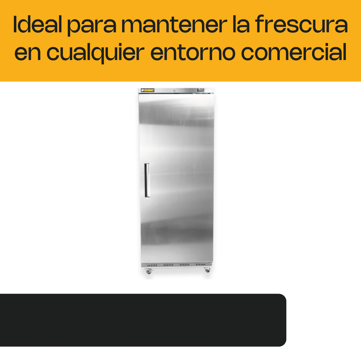 Conservador de congelados vertical puerta sólida | Rhino | Convesol-23