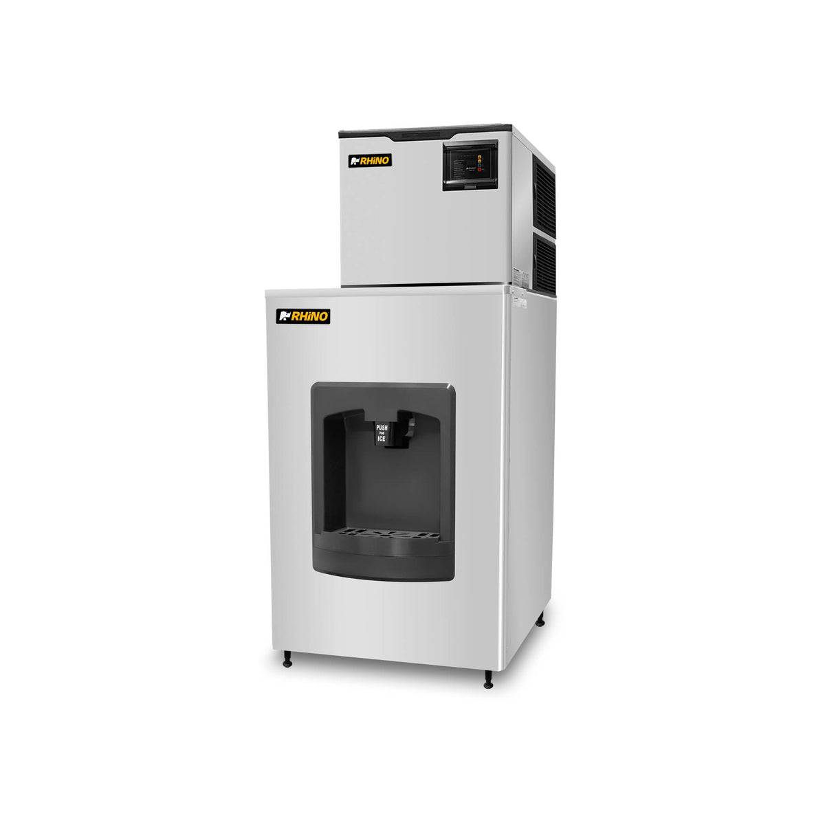 Dispensador de hielo con capacidad de 100 kg | Rhino | Dishi-100