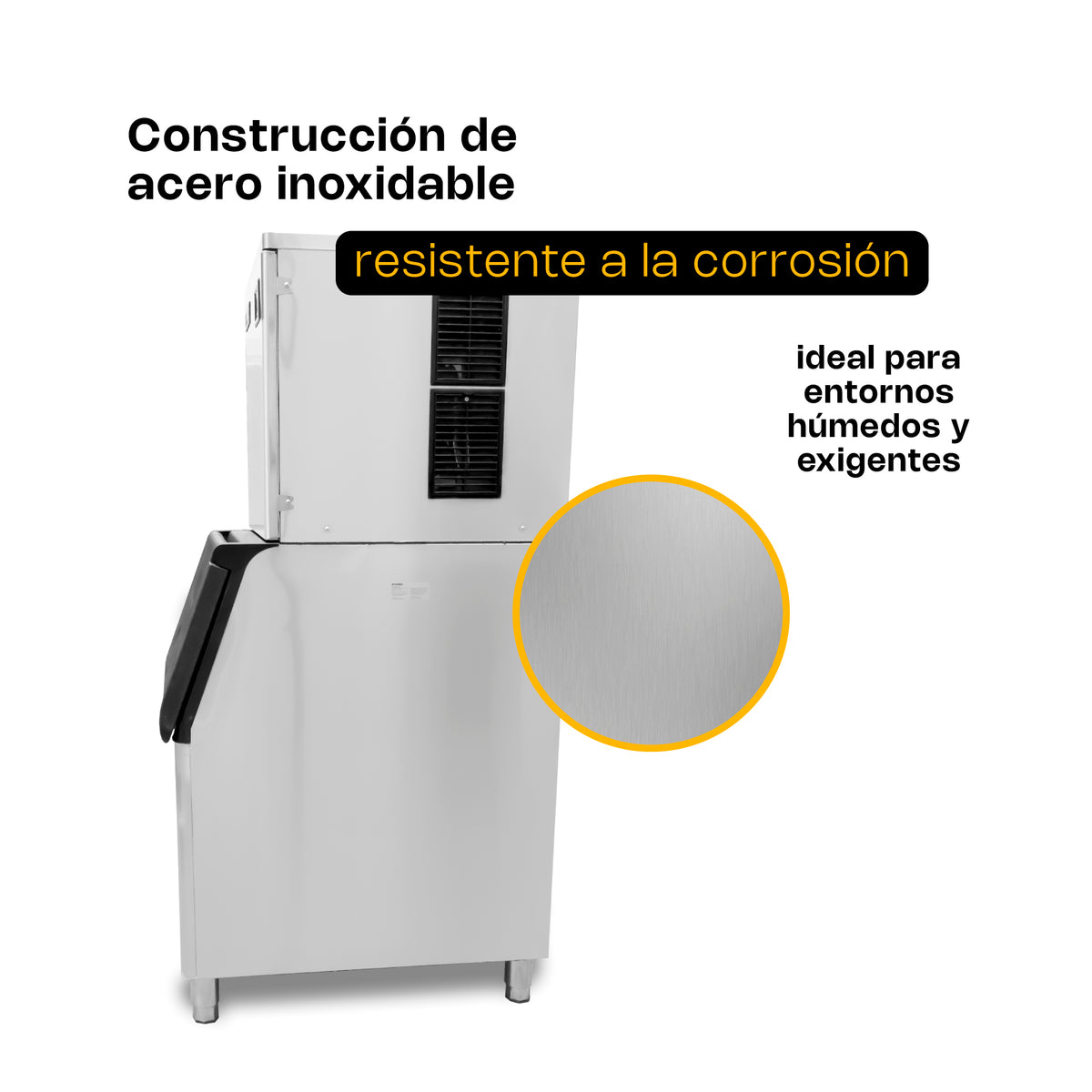 Fábrica de hielo, capacidad de producción diaria | Rhino | Fahiel-200